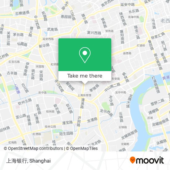 上海银行 map
