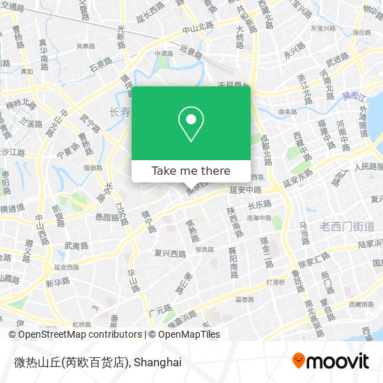 微热山丘(芮欧百货店) map