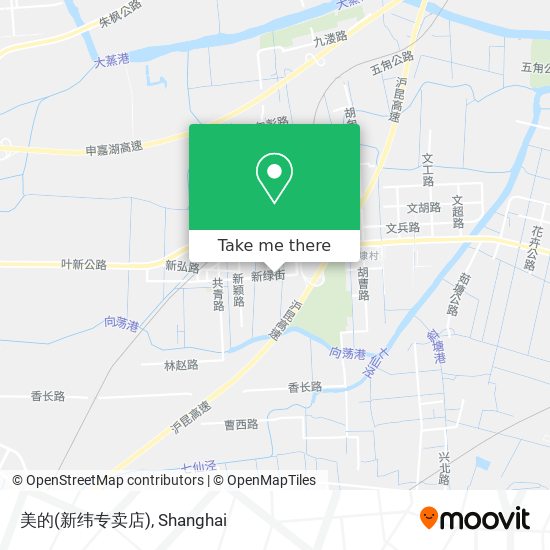 美的(新纬专卖店) map