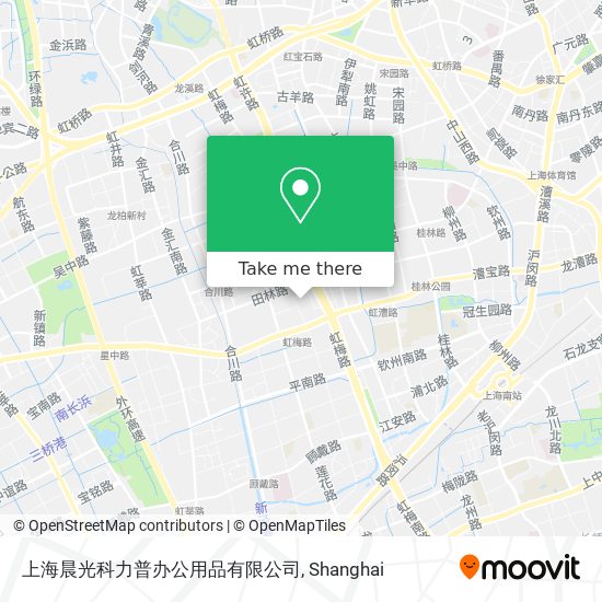 上海晨光科力普办公用品有限公司 map