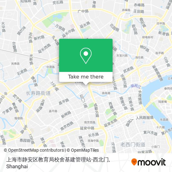 上海市静安区教育局校舍基建管理站-西北门 map
