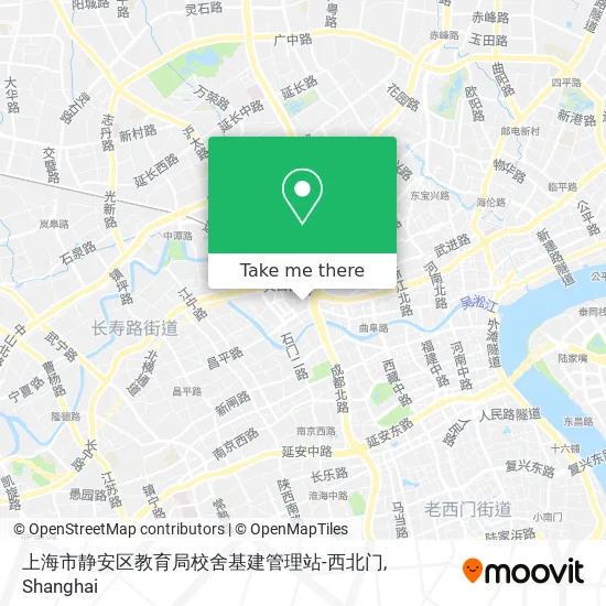 上海市静安区教育局校舍基建管理站-西北门 map