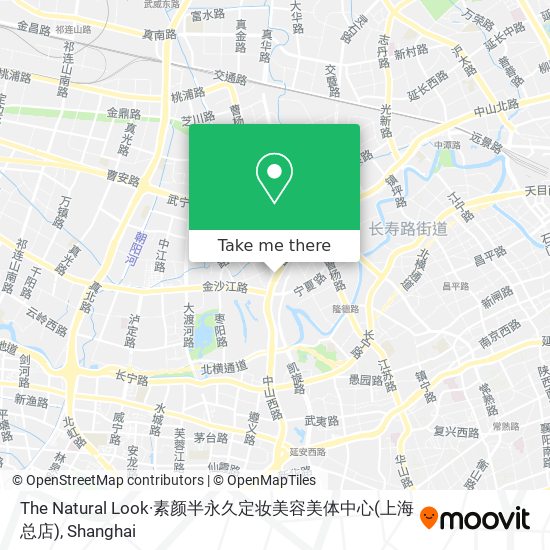 The Natural Look·素颜半永久定妆美容美体中心(上海总店) map