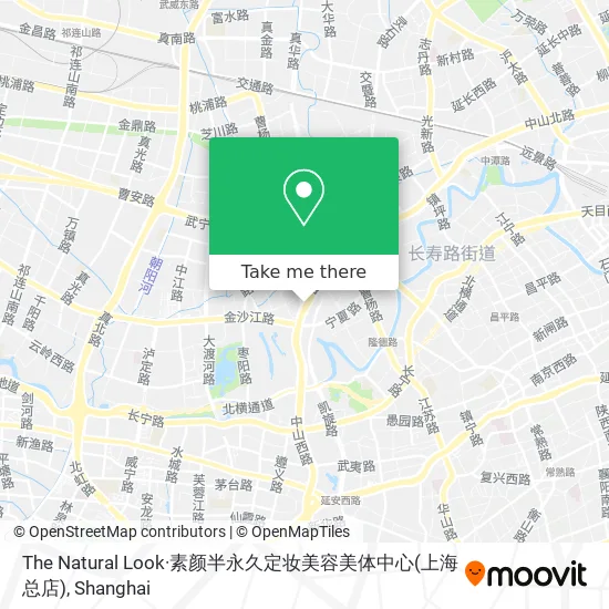 The Natural Look·素颜半永久定妆美容美体中心(上海总店) map