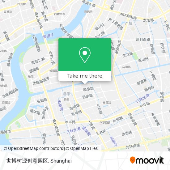 世博树源创意园区 map
