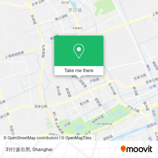 刘行派出所 map