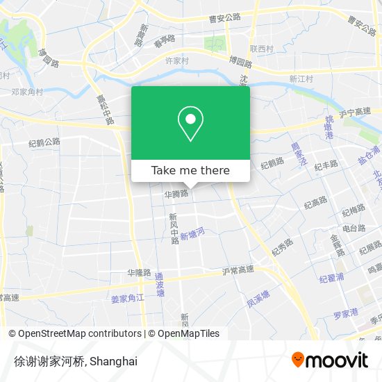 徐谢谢家河桥 map