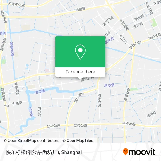 快乐柠檬(泗泾晶尚坊店) map