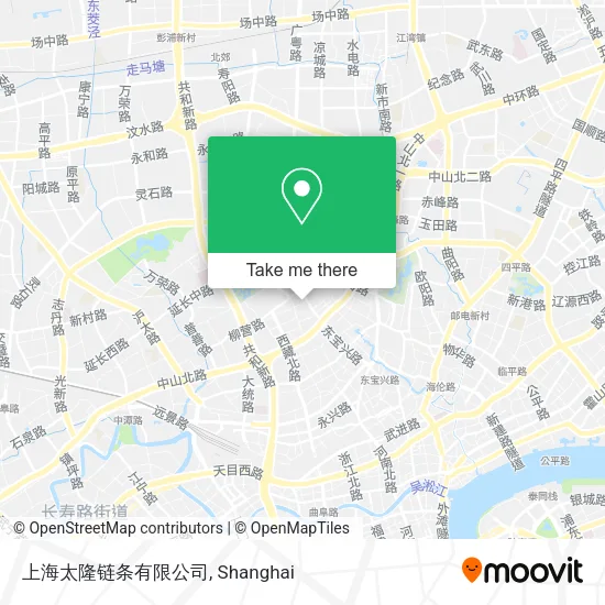 上海太隆链条有限公司 map
