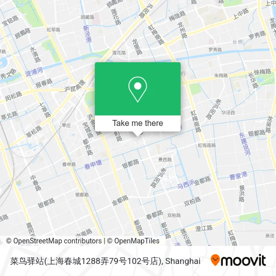 菜鸟驿站(上海春城1288弄79号102号店) map
