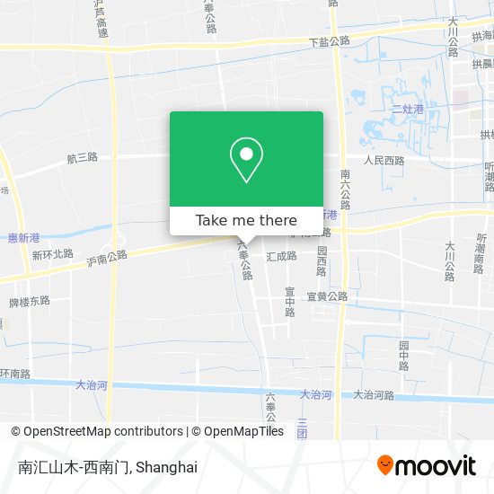 南汇山木-西南门 map