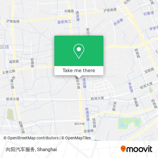 向阳汽车服务 map