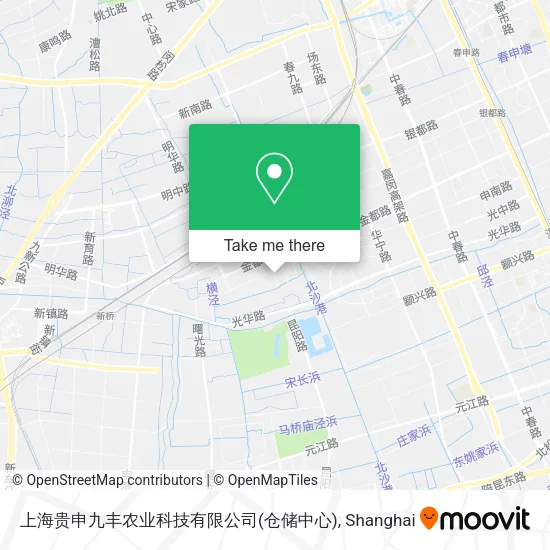 上海贵申九丰农业科技有限公司(仓储中心) map