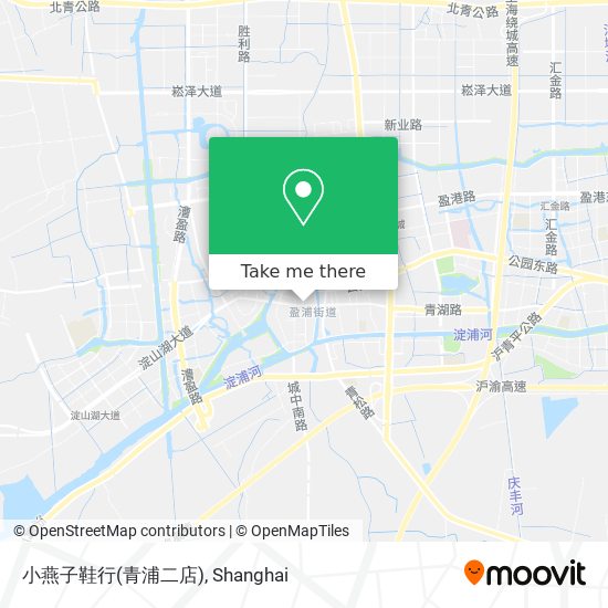 小燕子鞋行(青浦二店) map