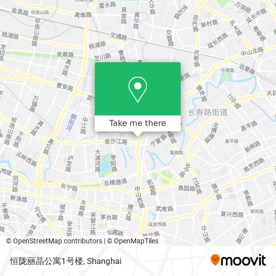 恒陇丽晶公寓1号楼 map