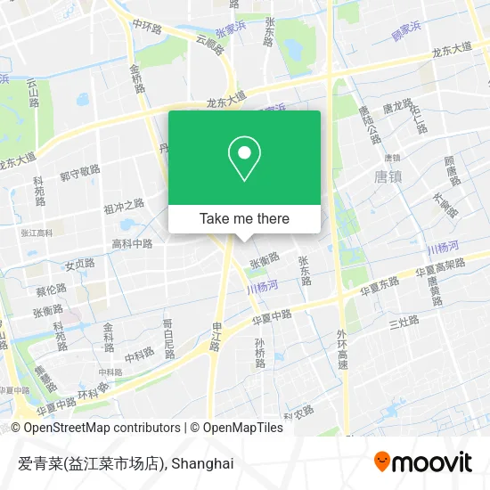 爱青菜(益江菜市场店) map