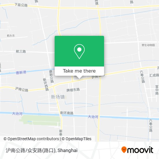 沪南公路/众安路(路口) map