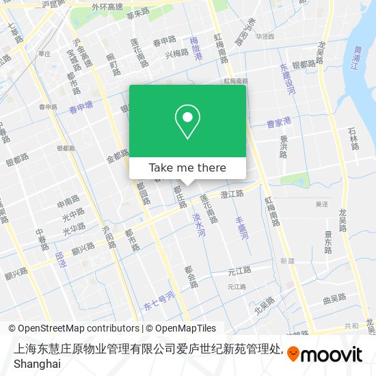 上海东慧庄原物业管理有限公司爱庐世纪新苑管理处 map