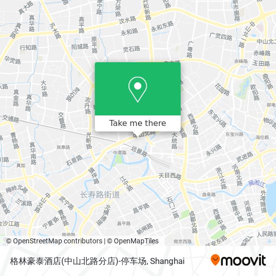 格林豪泰酒店(中山北路分店)-停车场 map