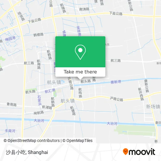 沙县小吃 map
