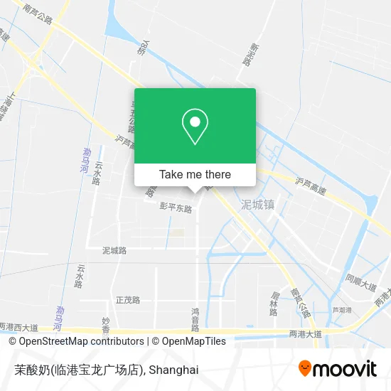 茉酸奶(临港宝龙广场店) map