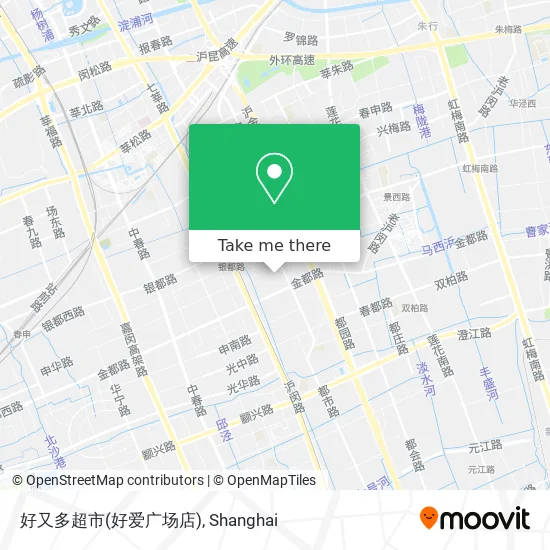 好又多超市(好爱广场店) map