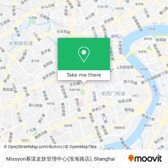 Missyon幂漾皮肤管理中心(淮海路店) map