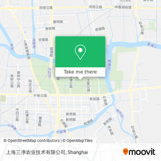 上海三净农业技术有限公司 map