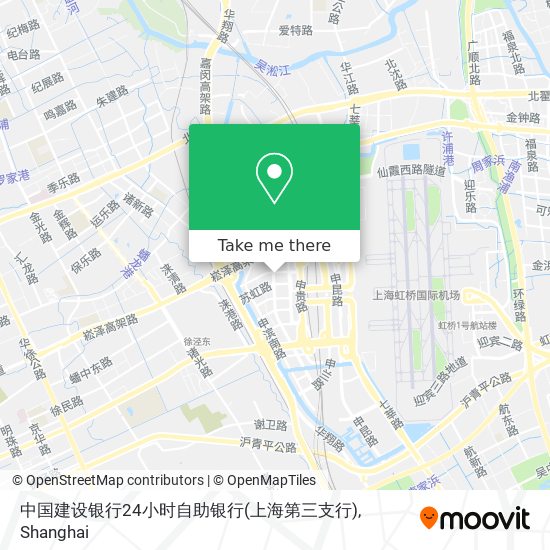 中国建设银行24小时自助银行(上海第三支行) map
