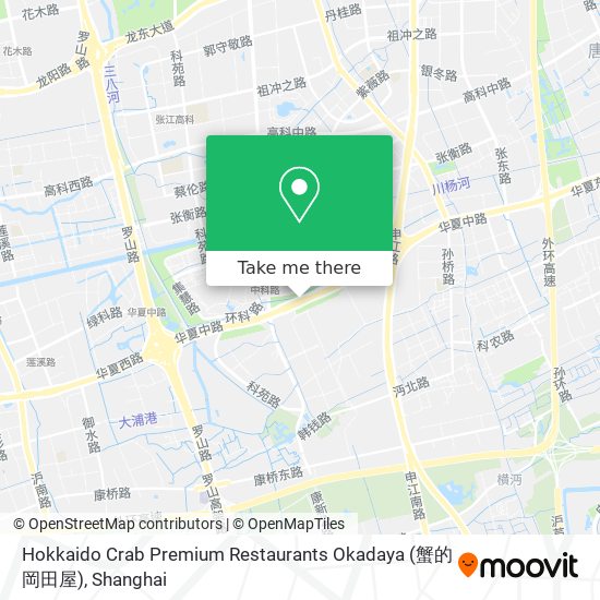 Hokkaido Crab Premium Restaurants Okadaya (蟹的岡田屋) map