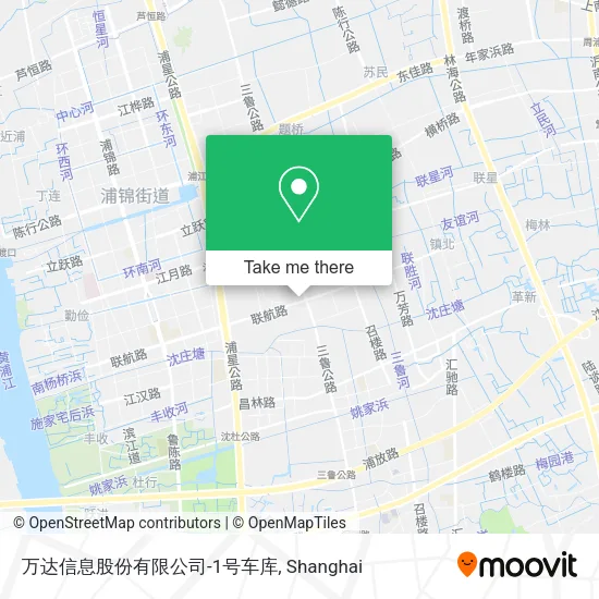 万达信息股份有限公司-1号车库 map