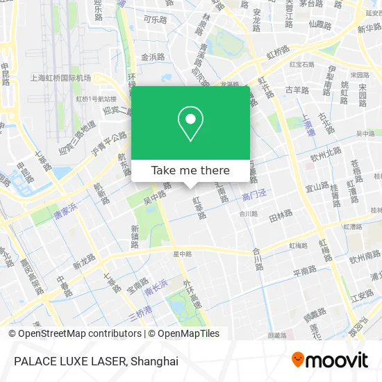 PALACE LUXE LASER map