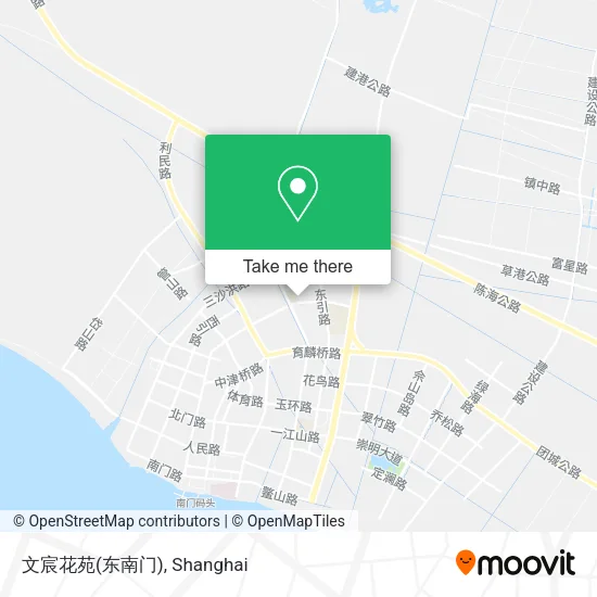 文宸花苑(东南门) map