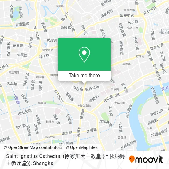 Saint Ignatius Cathedral (徐家汇天主教堂 (圣依纳爵主教座堂)) map