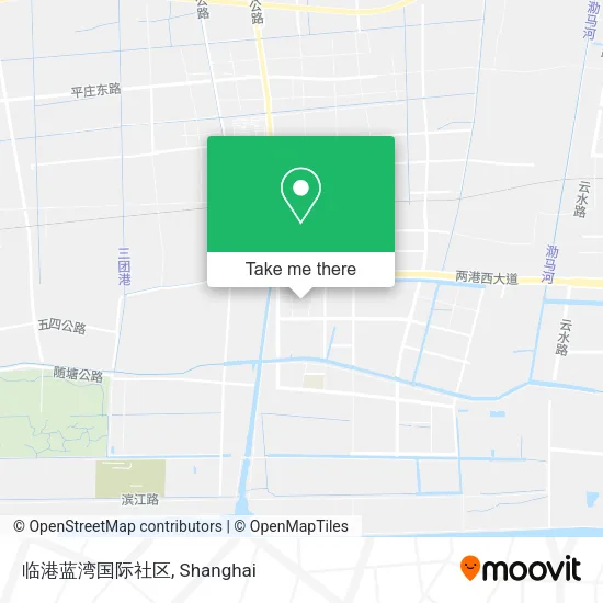 临港蓝湾国际社区 map