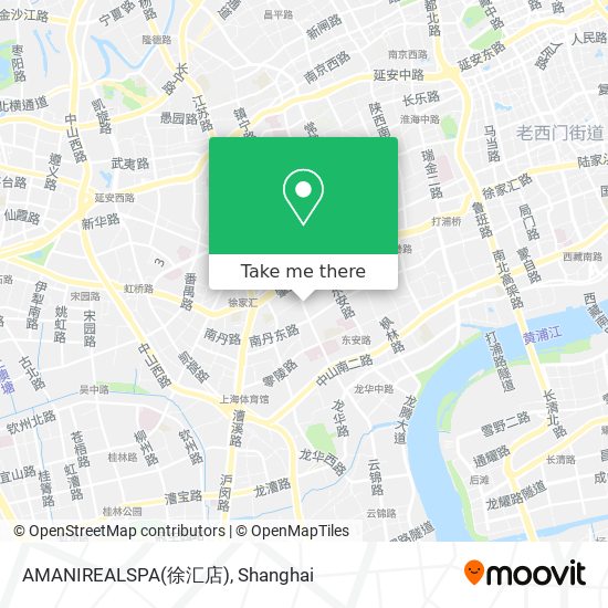 AMANIREALSPA(徐汇店) map