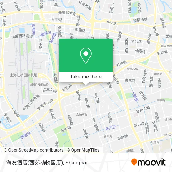 海友酒店(西郊动物园店) map