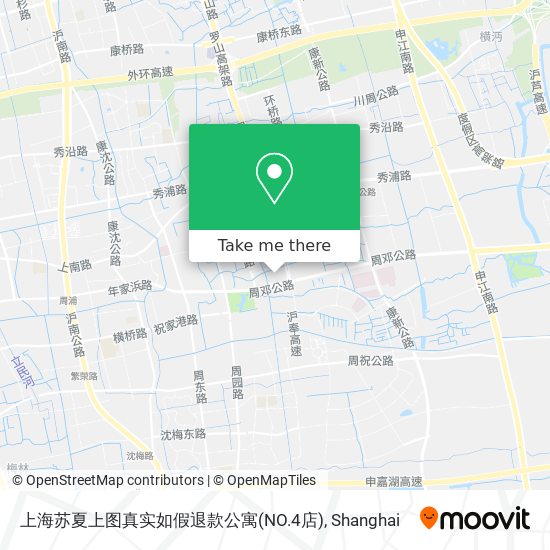 上海苏夏上图真实如假退款公寓(NO.4店) map