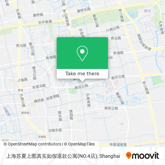 上海苏夏上图真实如假退款公寓(NO.4店) map