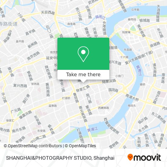 SHANGHAI&PHOTOGRAPHY STUDIO map
