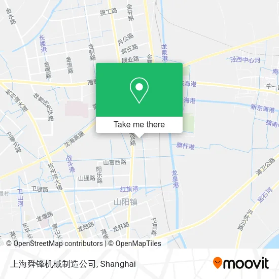 上海舜锋机械制造公司 map