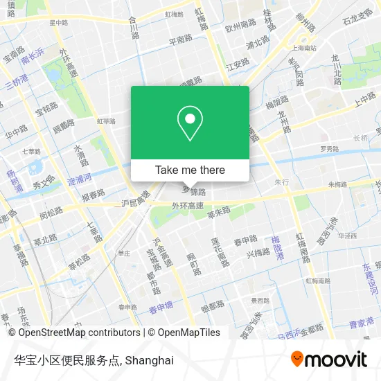 华宝小区便民服务点 map