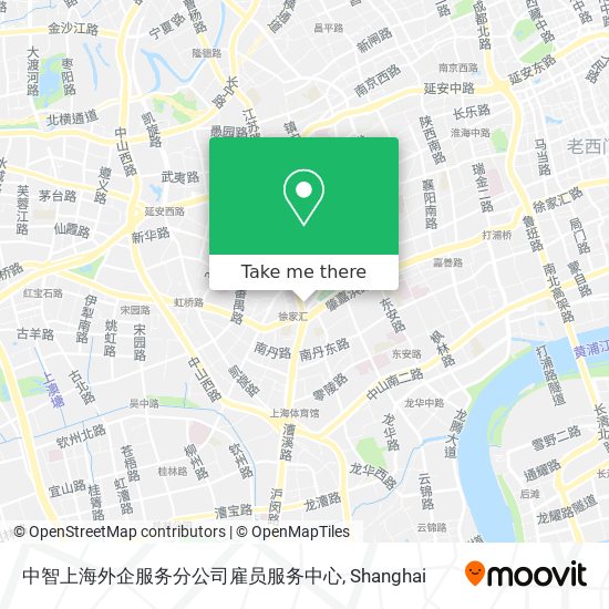 中智上海外企服务分公司雇员服务中心 map