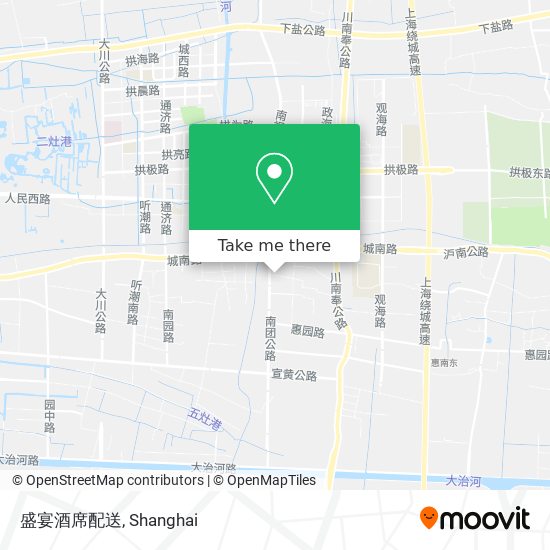 盛宴酒席配送 map