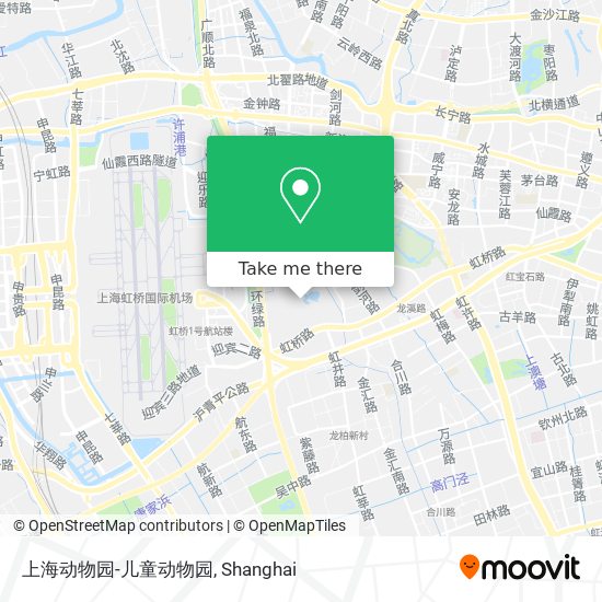 上海动物园-儿童动物园 map