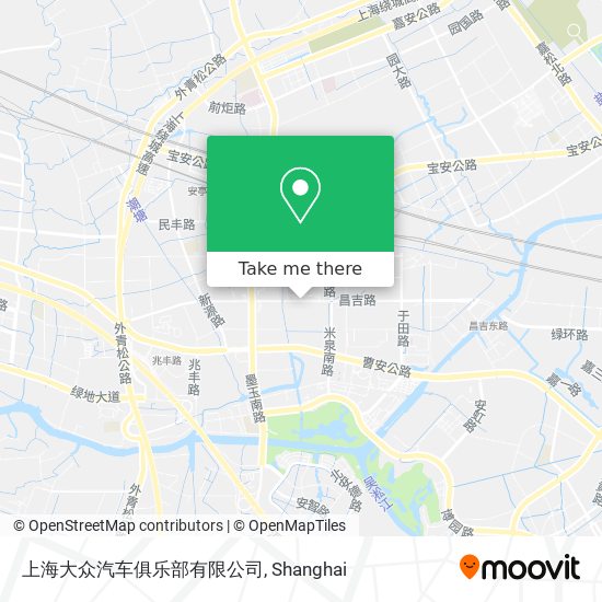 上海大众汽车俱乐部有限公司 map