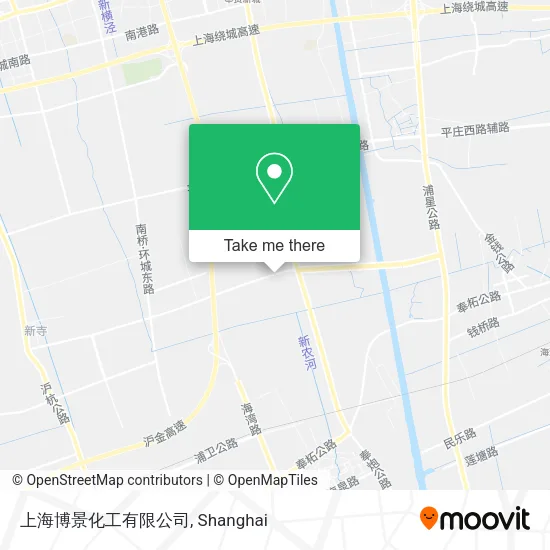 上海博景化工有限公司 map