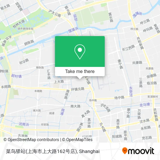 菜鸟驿站(上海市上大路162号店) map