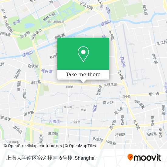 上海大学南区宿舍楼南-6号楼 map