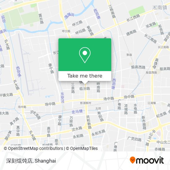 深刻馄饨店 map